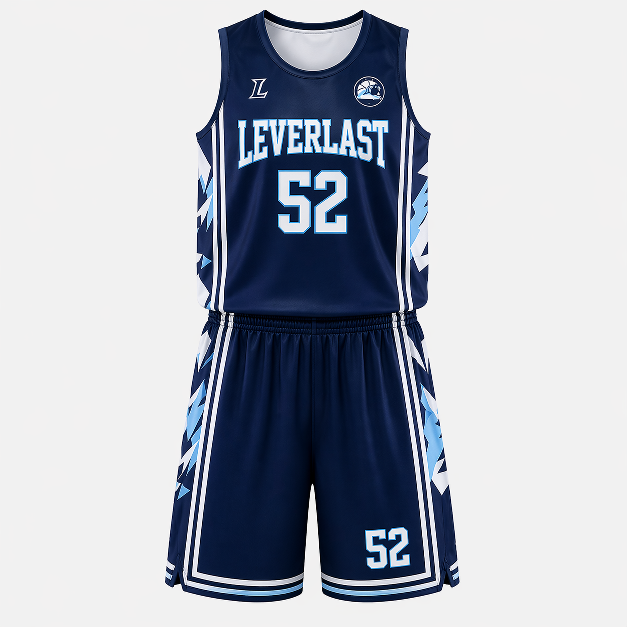 Custom Basketball Uniform Set – Sublimated Team Jerseys & Shorts