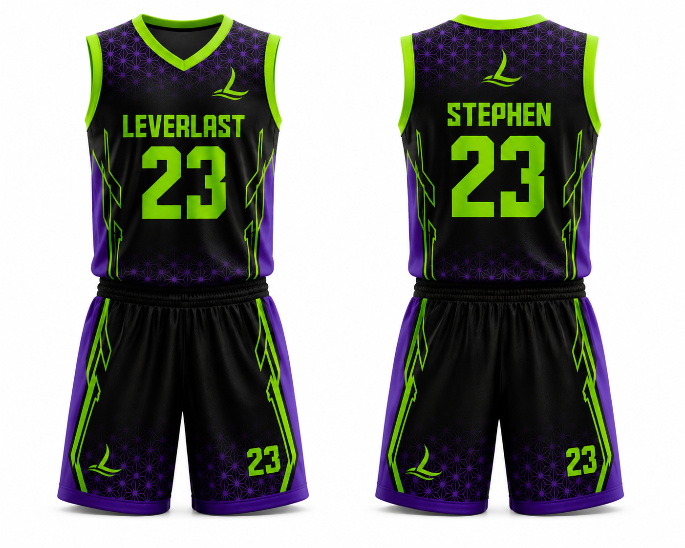 Leverlast Custom Basketball Uniform – Premium Sublimated Jersey & Shorts Set | Pro Performance Team Kit