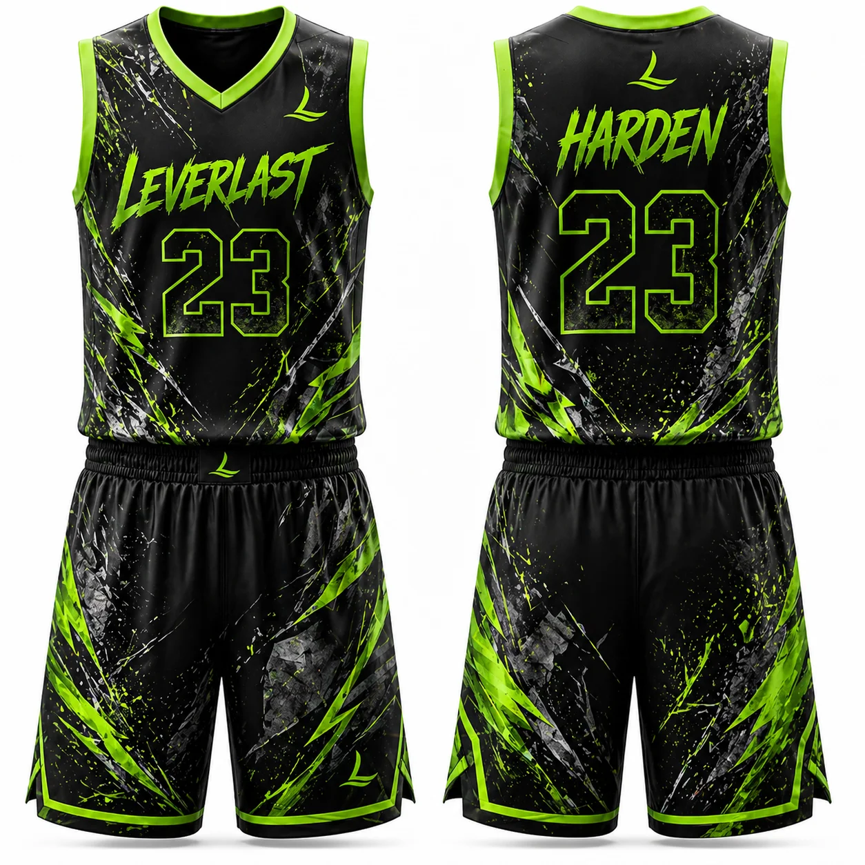 Custom Basketball Uniforms – Sublimated Jersey & Shorts Set | Team Basketball Kits Manufacturer | LEVERLAST