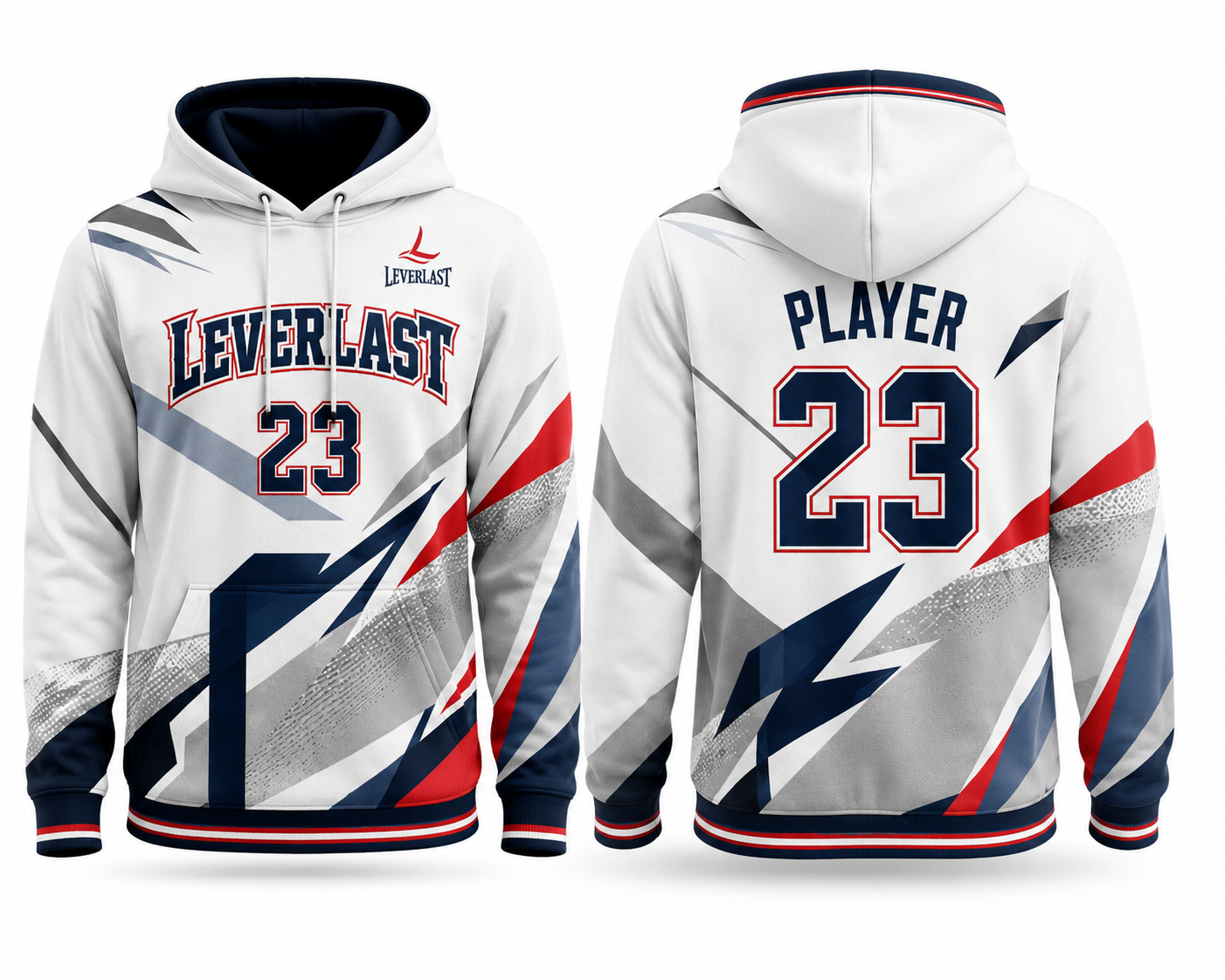 Leverlast Custom Basketball Sports Hoodie – Premium Sublimated Team Hoodie | Custom Teamwear | Performance Athletic Hoodie